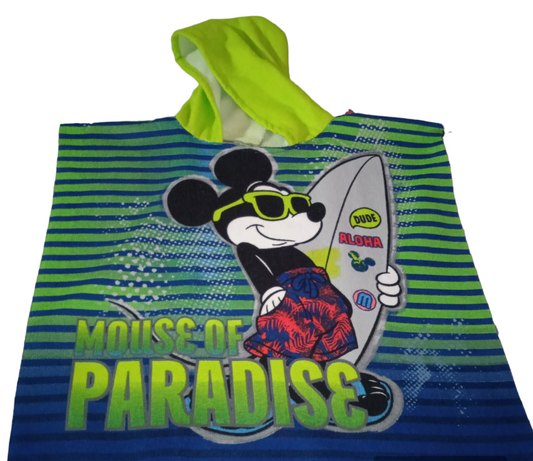 TOALLA PONCHO CARS 2-4 AÑOS